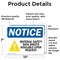 Signmission 7 in Height, 10 in Width, Vinyl Decal, Rectangle OS-2PACK-NS-D-710-L-17047 - alternate 3